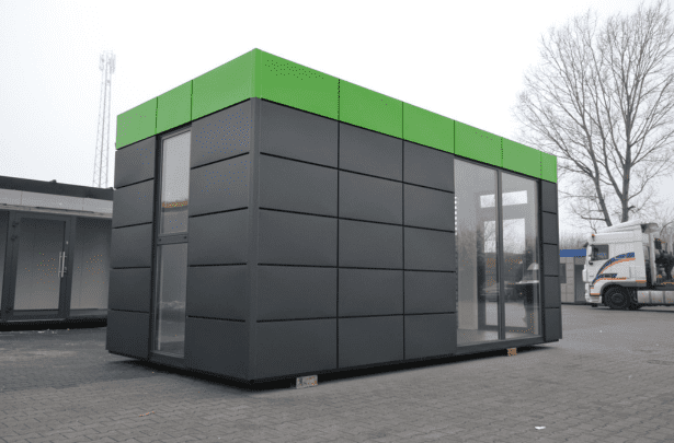 Bürocontainer - Containerbüro - Homeoffice - greenline
